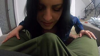 I Feel So Aroused As Milfycalla Gets Face Fucked And Covered In Cum While Wearing Hot Long Down-Jacket And Slutty Clothes In Preview 254