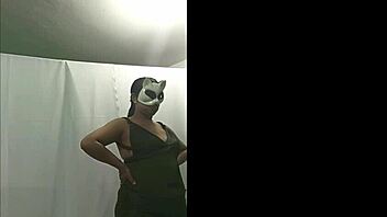 Sexy Big Ass Latina Slut Preps In Tight Dress