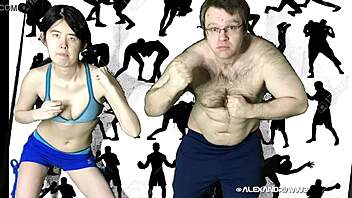 Fight night starring Alexandria Wu and Clifford Bryant