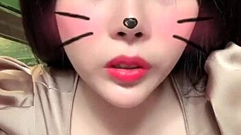 Check out this Asian babe with big tits showing off on Bigo Live! 😍