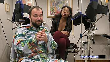 Dr Tampa Explores Corporate Slaves With Petite Teen Minnie Rose In Bdsm Parody