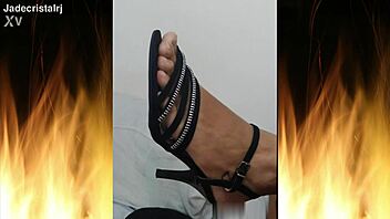 jade the spectacular brunette shows off her natural tits and tight pussy in lingerie. she teases with exhibitionist flair in this homemade curly latina clip part 02.