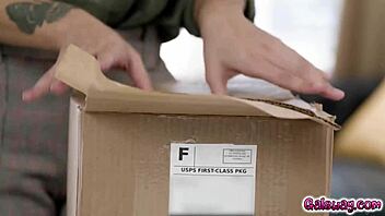 brunette boss helena locke dominates asian avery black with strap-on in office lesbian encounter full of spanking and cunilingus