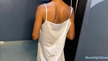 Why does this skinny horny babe crave that massive BBC plumber pounding her tight pussy?