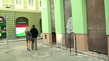 Nikky Thorne pushes creampie out