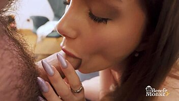 hey benefit monkey liz ocean gives amazing blowjob and i dive into her pink pussy 😏