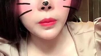 Check out this Asian babe with big tits showing off on Bigo Live! 😍