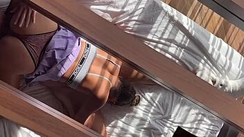 First rough anal sex shaking orgasm for 18yo teen model pov amateur