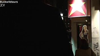 Redlight District Oudezijds Achterburgwal Amsterdam Netherlands Tourist Exploration