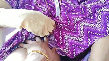 Hot sexy Indian girl bends over for intense doggystyle sex with horny partner in homemade video