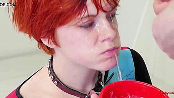 oh yeah, take this bdsm slut - give me that sloppy blowjob while you're bound and gagged!