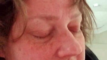 Whore watches fat black cock pounding her 😈