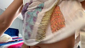 Bold ebony bunny takes first-time anal in huge POV interracial action