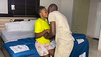 UNCLE POUNDS WIFE'S FRIEND WITH HUGE COCK ACTION!