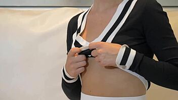 lesbian models fingering and rubbing photographers pussy for orgasm