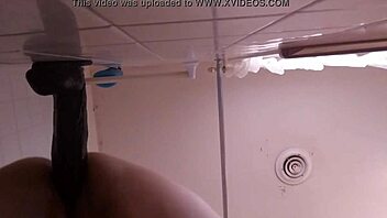 riding a dildo for some solo fun