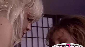 In the 1990s, a group of women shared a vintage threeway experience with toys and oiled interactions in retro style