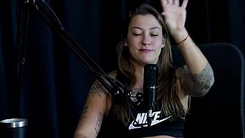 Amateur Couple In Lingerie Outdoor Game With Toys And Handjob