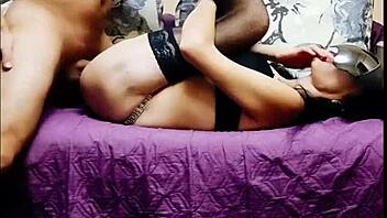 Skinny Milf In Stockings And Lingerie Stars In Homemade Amateur Porno Session