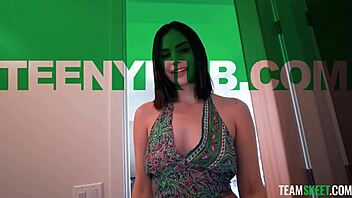 Petite beauty craves massive cock in taboo pov encounter with violet starr and ike diezel