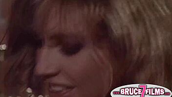 In the 1990s, a group of women shared a vintage threeway experience with toys and oiled interactions in retro style