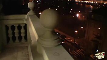 their hookup went wild as he drilled her asshole with passionate rod action