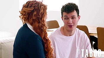 flight attendant roleplay practice turns wild with intense blowjob and hardcore pov action