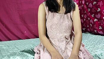 Desi cute village girl gets fucked hard by older man with hindi audio