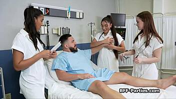 What Naughty Doctors Do In Hospital Foursome?