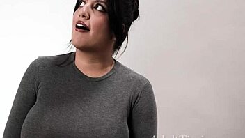 Busty Arab goddess busting myths with her big tits 🔥😍