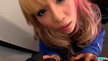 I think darker skin looks great on any Asian girl handling steamy POV blowjob and handjob.