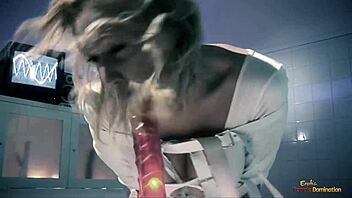 blonde hottie gets off watching a wild chick bang two guys hard