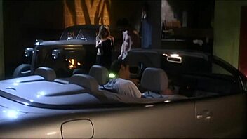 she takes hard double penetration fucking like a champ with cum on her pretty face