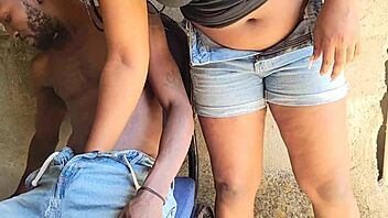 dripping wet pussy gets pounded hard under the stairs