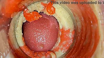 Oh Wow, Watch Me Cum Hard on Your Cock with the Camera Inside My Tight Wet Pussy in ASMR 4K!