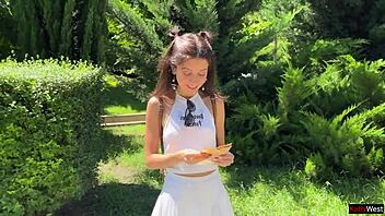 Why Would A Cute Teen Agree To Rough Public Gangbang With Double Penetration And Creampie For Cash?