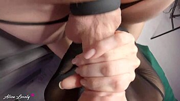 Ever Wonder How To Suck Cock Like Me Through Nylon Panties With Sloppy Cum In Mouth?