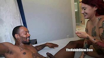 Can Santana Red's big booty Mexican curves handle Cameron Cox's massive black cock?