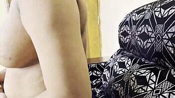 College Girl Fingers Her Big Natural Tits And Pussy To Orgasm