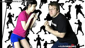 Fight night starring Alexandria Wu and Clifford Bryant