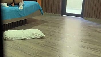 i get home find nalgona babe toying ass jerk to moans