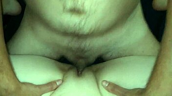 Neighbors busty wife gets hard action in wet shaved pussy.