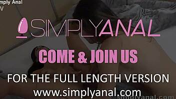 Dildo Ass Fucking For Horny Brunettes - Lesbian Anal Sex with Tattoos and Piercings