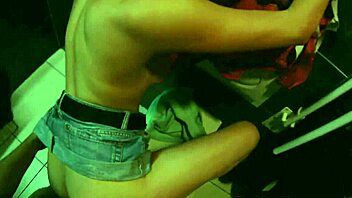 Fucking Glasses - Public Restroom Orgasm Mazy Teen 18+ Blowjob