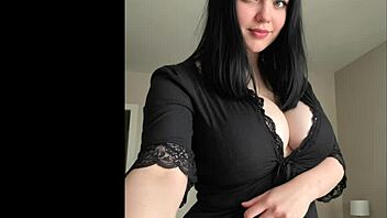 Hey, check out my AI girlfriend DemonLumi, the super horny gothic temptress with a sexy ass