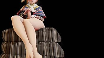 Futa Urethral Self Sounding CUMMING - Jaxmmd