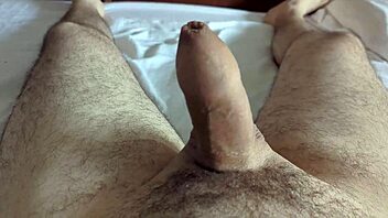 i feel so relaxed and aroused softly jerking off in bed before my nap