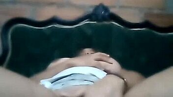 This young busty Latina gets shy but ends up in a steamy solo orgasm session.