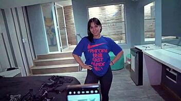 Petite Brunette Tries BDSM Mode With Intense Anal And Humiliation