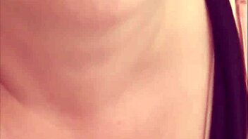 I feel so aroused worshipping my sexy goddess piss flowing from hot chubby pussy in bathroom